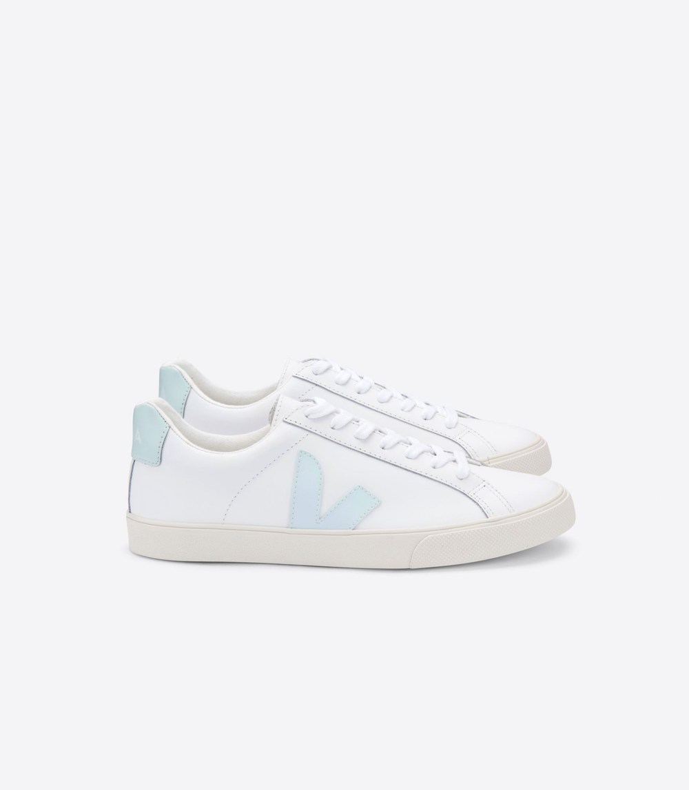 Veja Sneakers Mens - Esplar Leather - White - 3147MVPYU